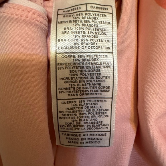 Nike Fit Dry Pink Tank Top for Workout sz XL Women’s V-Neck Athletic Athleisure - Picture 4 of 4